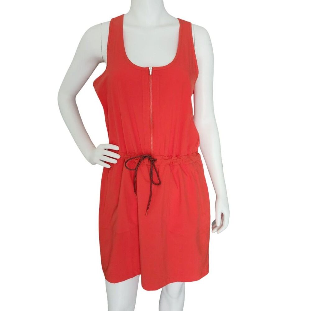 Athleta NWT Expedition Dress Orange Skort Dress Size 16 (446859)
